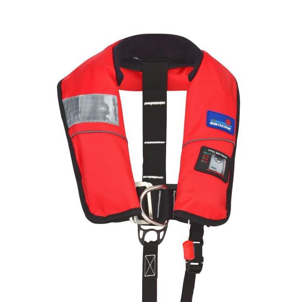 Rettungsweste Sostechnic Junior Premium ISO rot