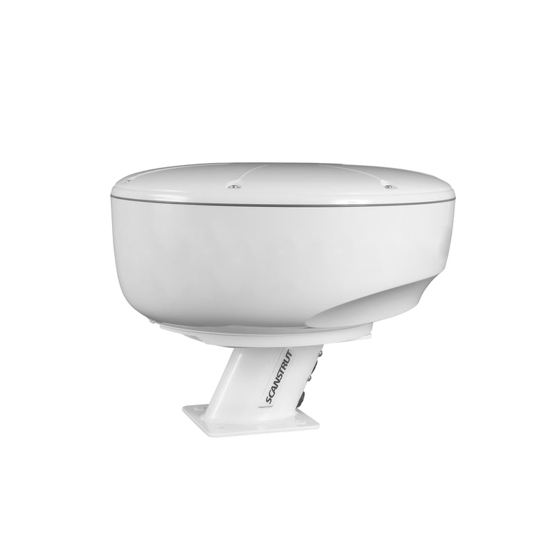 Aufbausockel Aluminium Scanstrut Höhe 150 mm für Radarantenne weiß