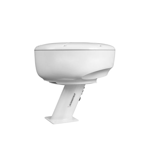 Aufbausockel Aluminium Scanstrut Höhe 250 mm für Rdarantenne weiß