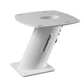 Aufbausockel Aluminium Scanstrut Höhe 250 mm für Rdarantenne weiß