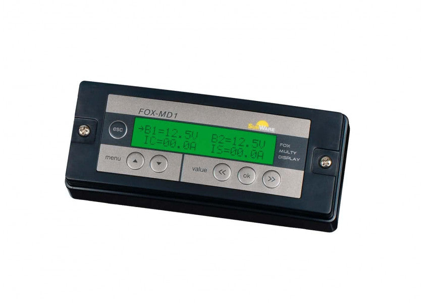 Fernanzeige für FOX Laderegler